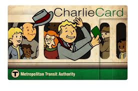 Add value to a ride account. Fallout 4 Mbta Charlie Card Fallout 4 Vault Boy Boys Posters Vault Boy