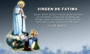Celebramos en ti las grandes obras de dios. Celebramos A La Virgen De Fatima