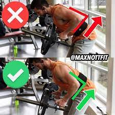 when performing rows for back thickness the rules of range of motion still apply gym workout tips bodybuilding training muscle building workouts