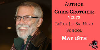 Chris Crutcher Visits LeRoy May 18