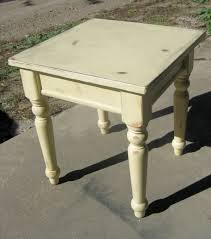 Annie Sloan S Cream End Table End Tables Home Decor Decor