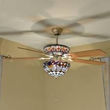 Ceiling Fan Ceiling Fan Glass Ceiling Stained Glass