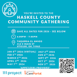 Haskell County Community Gathering