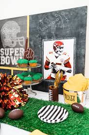 Super Bowl Football Fun Party In 2020 Super Bowl Football Superbowl Party Decorations Karas Party Ideas