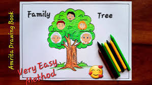 Family Tree | Family Tree Project idea | Family Tree Drawing | How to Draw  family tree easy