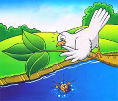 البطة القبيحة قصص اطفال حكايات عربية youtube. The Ant And The Dove Short Story With Moral In English