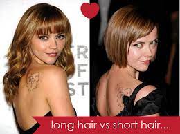 Christina ricci has nikki lee & riawna capri of nine zero one to thank for giving her long lovely locks and an uncompromising hair care regiment for her. Long Hair Vs Short Hair Hair Romance