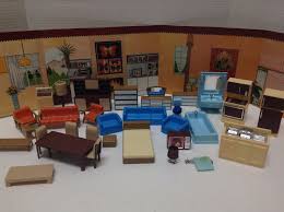 Vintage Arco Plastic Dollhouse Furniture Made In Hong Kong Dollhouse Furniture Doll House Retro Vintage