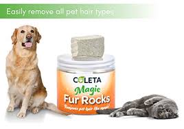 Use lane's pet hair removal stone to get into hard to reach places. Coleta Pet Hair Remover Set Of 3 Stones For Dog Cat Fur Shedding And Lint