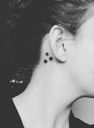 A shooting star is often associated with a special moment in one's life that left a lasting impression, whether that be a short romance, a special event, a person, a job, or anything else that may have changed one's life. Star Behind The Ear Tattoo Design With Cool Meanings