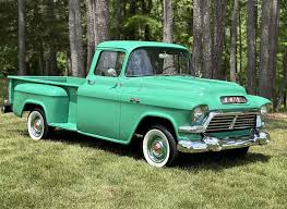 Image result for Green 1957 Truck