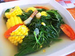 Cara membuat sayur bening bayam: Resep Sayur Bayam Bening Temu Kunci Aneka Resep Masakan Sederhana Kreatif