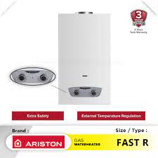 Back to view by category. Gas Water Heater Ariston Fast R Istana Bangunan