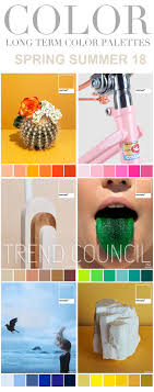 Trend Council Ss18 Colour Trend Council Color Trends 2018 Fashion Forecasting