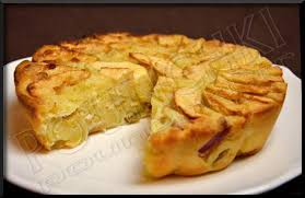 Gateau Pommes Rhubarbe Pounchki Gateau Aux Pommes Recette Tarte Rhubarbe Recettes De Cuisine
