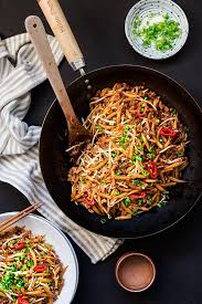 Malaysian Lo Shu Fun Fried Rice Noodles Curious Nut Recipe Fried Rice Noodles Asian Cooking Asian Dishes