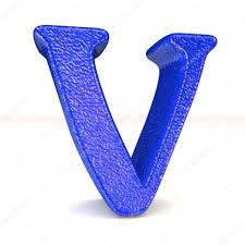 Download v letter stock photos. 3d Illustration Of Single V Alphabet Letter On White Background 65442017 Larastock