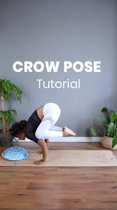 Beginner Yoga How To Crow Pose Video Yoga Videos For Beginners Yoga Poses Advanced Yoga For Beginners