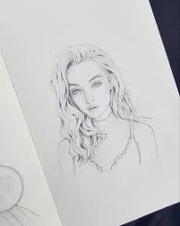 100 Best Easy Pencil Drawings Images هبة On Instagram Fanart Sketch Of Alicelk She S Pencil Portrait Fan Art Drawing Portrait Drawing