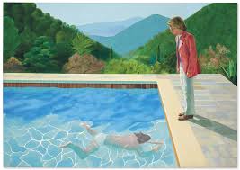 Portrait Of An Artist Pool With Two Figures 84 In X 120 In David Hockney 1972 Christy S Auc David Hockney Pool David Hockney David Hockney Portraits