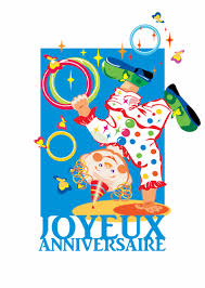 2 pictures + perso text. Carte Joyeux Anniversaire Avec Un Clown Envoyer Une Vraie Carte Anniversaire Enfant Des 0 99 Merci Facteur