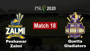 Karachi kings, islamabad united, multan sultans, lahore qalandars, peshawar zalmi and quetta gladiators. Psl Live Score Peshawar Zalmi Vs Quetta Gladiators Psl 2020 Match 18