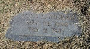 Lola Lee Long Ingram (1894-1987)