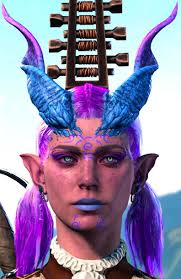 My favorite Tiefling designs so far 😈 1. Roxa the Draconic Sorceress 2.  Livania the Moon Druid 3. Feronia the Land Druid 4. Nightshade the Warlock  5. Melodia the Bard