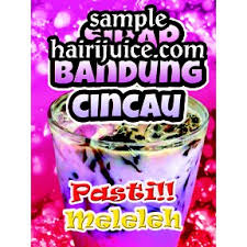 Lagi sedap kalau dimasukkan sekali dengan cincau. Sticker Air Balang Sirap Bandung Cincau Kalis Air 9 X 12 Inci Shopee Malaysia