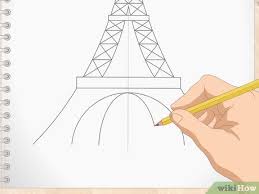 How To Draw The Eiffel Tower With Pictures Wikihow