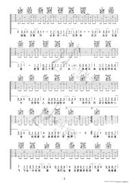 遇见 吉他谱 2 Sheet Music Music