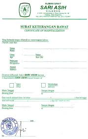 Contoh surat izin guru tidak masuk mengajar. Contoh Surat Keterangan Sakit Dokter Pdf Contoh Surat