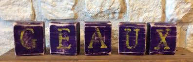 Geaux Rustic Blocks Home Decor Office Decor Lsu Decor Etsy Office Decor Unique Graduation Gifts Decor