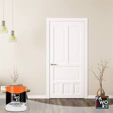 Paneli veya pervazı olmayan düz bir kapıyı boyuyorsanız, 4 inçlik (10 cm) bir fırça veya küçük bir rulo seçmenizi tavsiye ederiz. Fawori Panel Kapi Boyasi Beyaz Renk 2 5 Lt