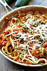 Classic Italian Style Bolognese Sauce Made Lighter With Ground Turkey And Zucchini Noodles This One Ground Turkey Dinners Ground Turkey Recipes Zoodle Recipes