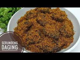 Resep Serundeng Daging Enak Dan Tahan Lama Youtube