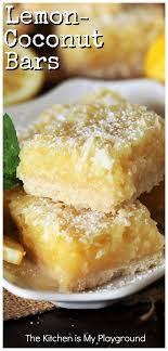 Lemon Coconut Bars In 2020 Lemon Coconut Bars Yummy Food Dessert Lemon Recipes