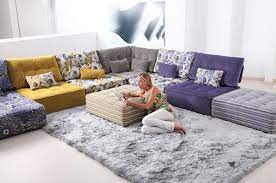 Modern Interiors Ideas Designs Photos Trendir Floor Seating Living Room Living Room Seating Floor Cushions Living Room