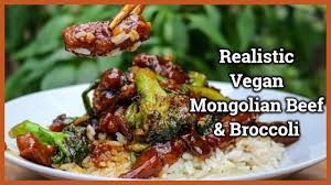 This is a meatless version of the pf chang's classic, with 29 grams of protein per serving. How To Make Realistic Vegan Mongolian Beef And Broccoli Garden Grub
