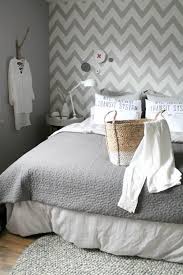 The Chevron Pattern Can Go The Rest Is Sublime Interieur Slaapkamer Slaapkamer Slaapkamer Inspiratie