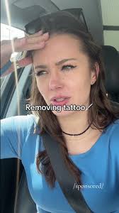 I’m finally removing my old tattoo! With @Removery Laser Tattoo Removal 🥰  many sessions ahead of me but I’m excited to have it gone one day