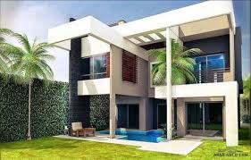 خرائط فيلا مودرن بالكنج مريوط مساحه البناء الكلية 650 متر مربع house styles house mansions