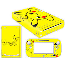 Juego pokemon wii u game / pokemon luna wii u precio mas barato 29 89. Adhesivo De Piel De Pokemon Go Pikachu Para La Cubierta De La Consola Wii U De Nintendo Con Controles Remotos Pieles Para La Pegatina De Nintendo Wii U Adhesivos Aliexpress