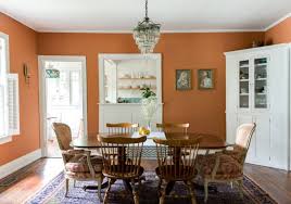 Last but not least is the light blue color. 50 Orange Dining Room Ideas Photos Home Stratosphere