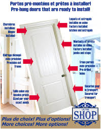 Don't worry for now about the gap alongside the doorknob side of the door. Pre Hung Custom Doors Bytown Lumber