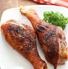Roasted Turkey Legs Recipe Yummly Recipe Roasted Turkey Legs Turkey Leg Recipes Baked Turkey Legs