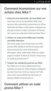 Enter discount code nike30 and enjoy 30% off selected orders at nike uk. Code Promo Nike For Android Apk Download