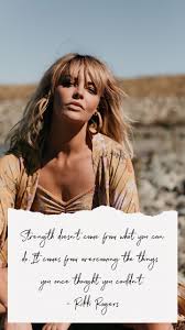 Inspirational Quotes Strength Doesn T Come From What You Can Do Strength Doesn T Come From What You Can Do It Comes From Overcoming The Things You Once Thought You Couldn T Rikki Rog Things To Come Inspirational Quotes