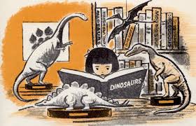 My Vintage Book Collection In Blog Form Picture Books Illustration Dinosaur Illustration Vintage Illustration