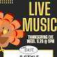 Live Music- Thanksgiving Eve! event image